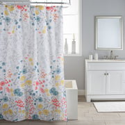 JARDIN SHOWER CURTAIN FABRIC 71 X 71